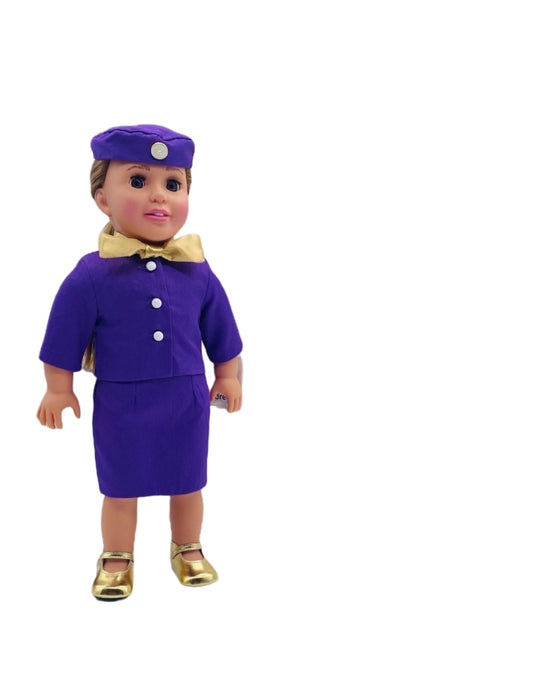 Flight Attendant Doll